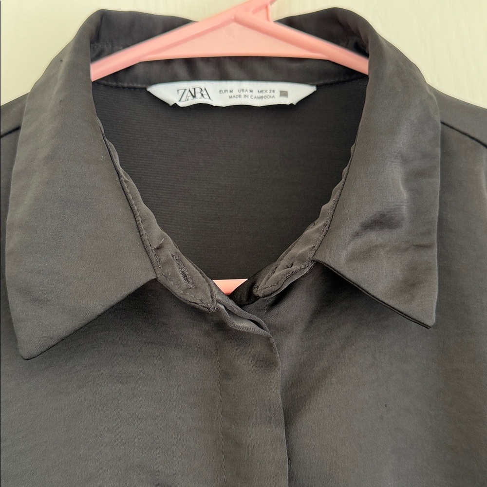 Zara Black Blouse - Picture 4 of 13